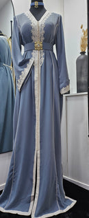 Collection Caftan Maya / bleu clair