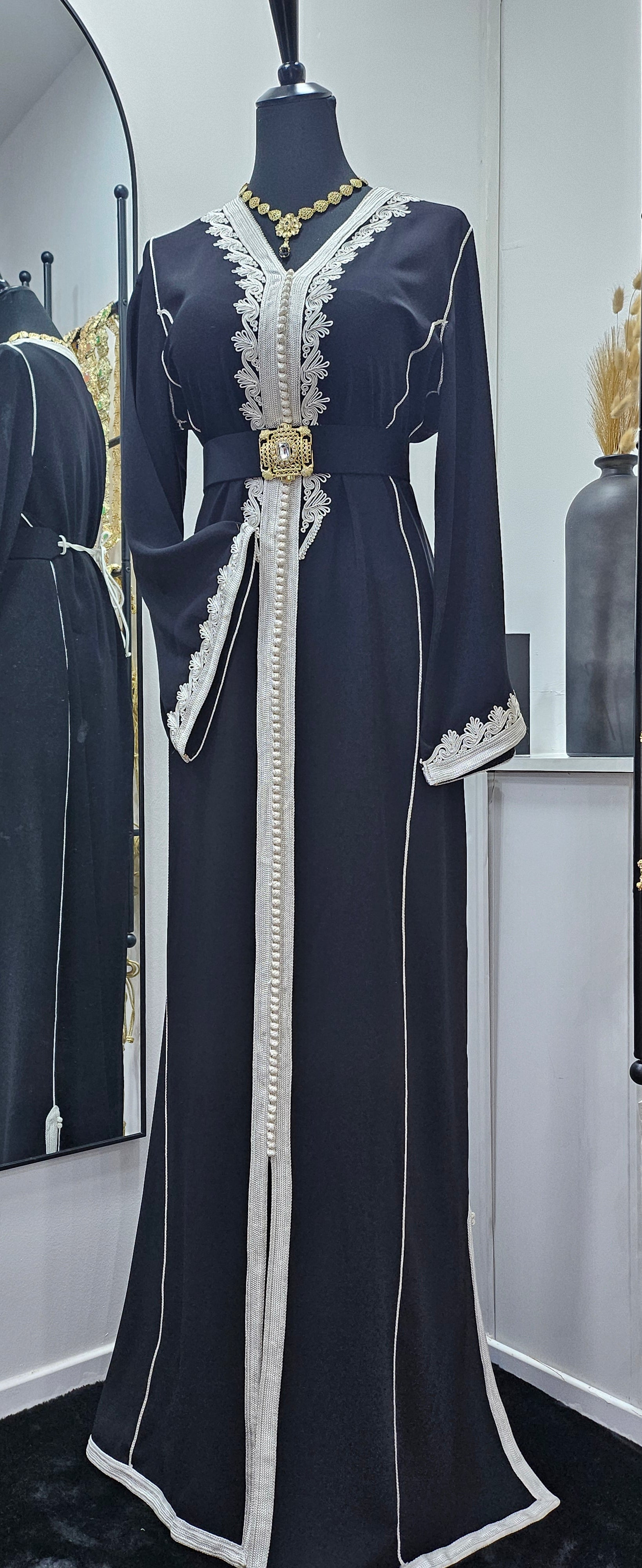 Collection Caftan Maya / Noir