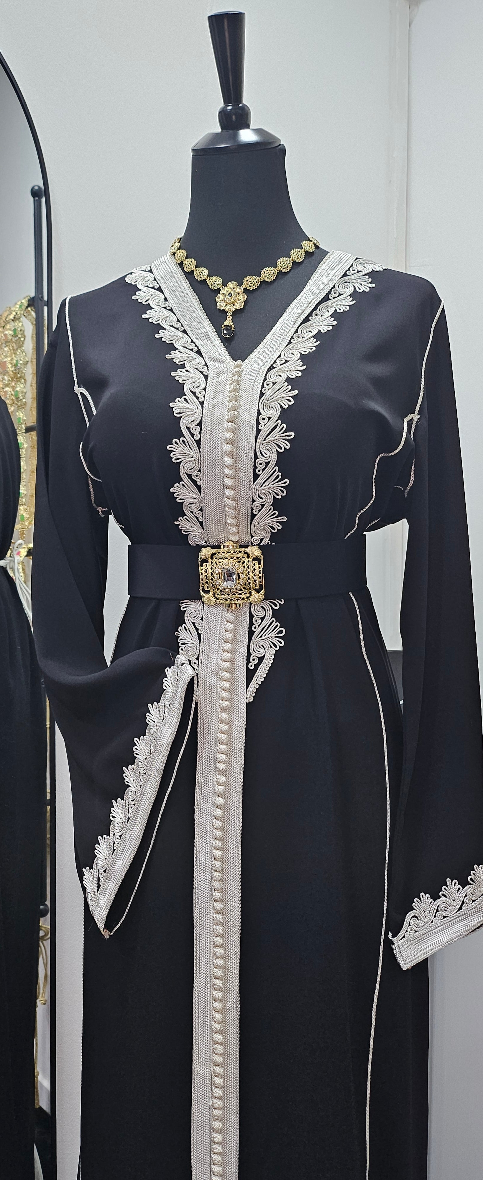 Collection Caftan Maya / Noir