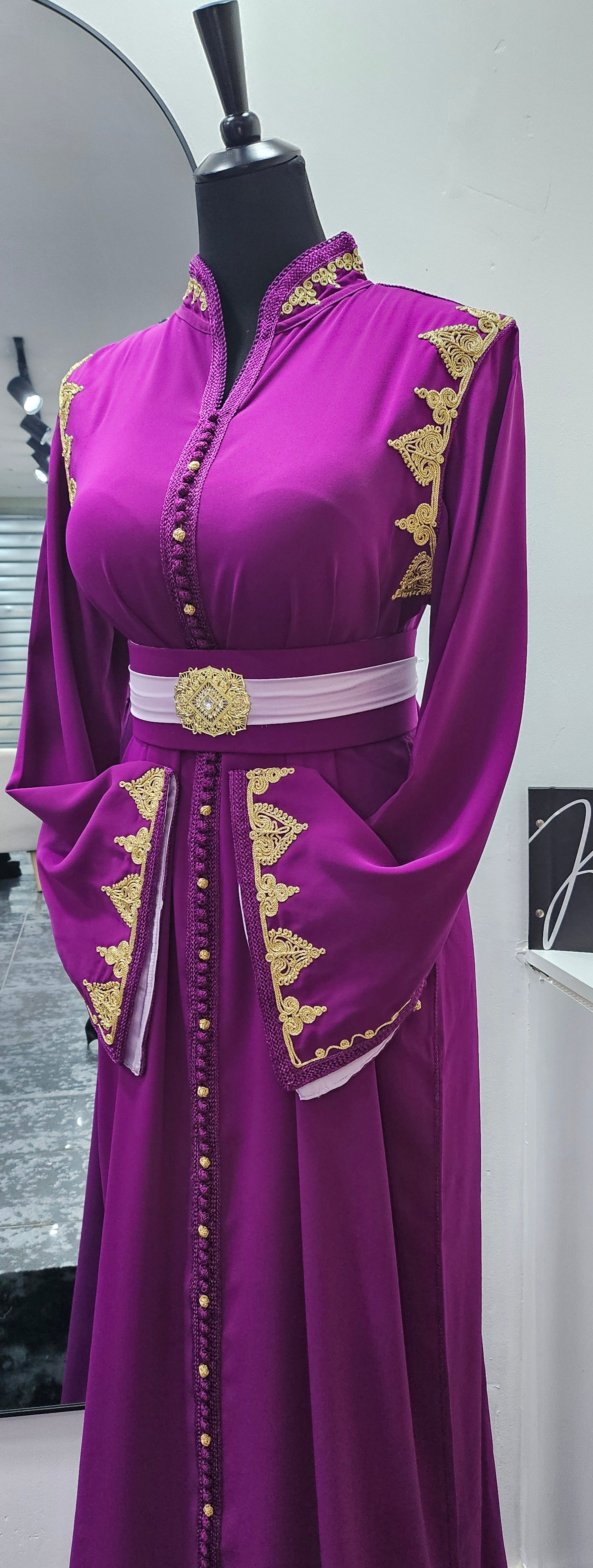 Collection Caftan Hiba / Violet parme