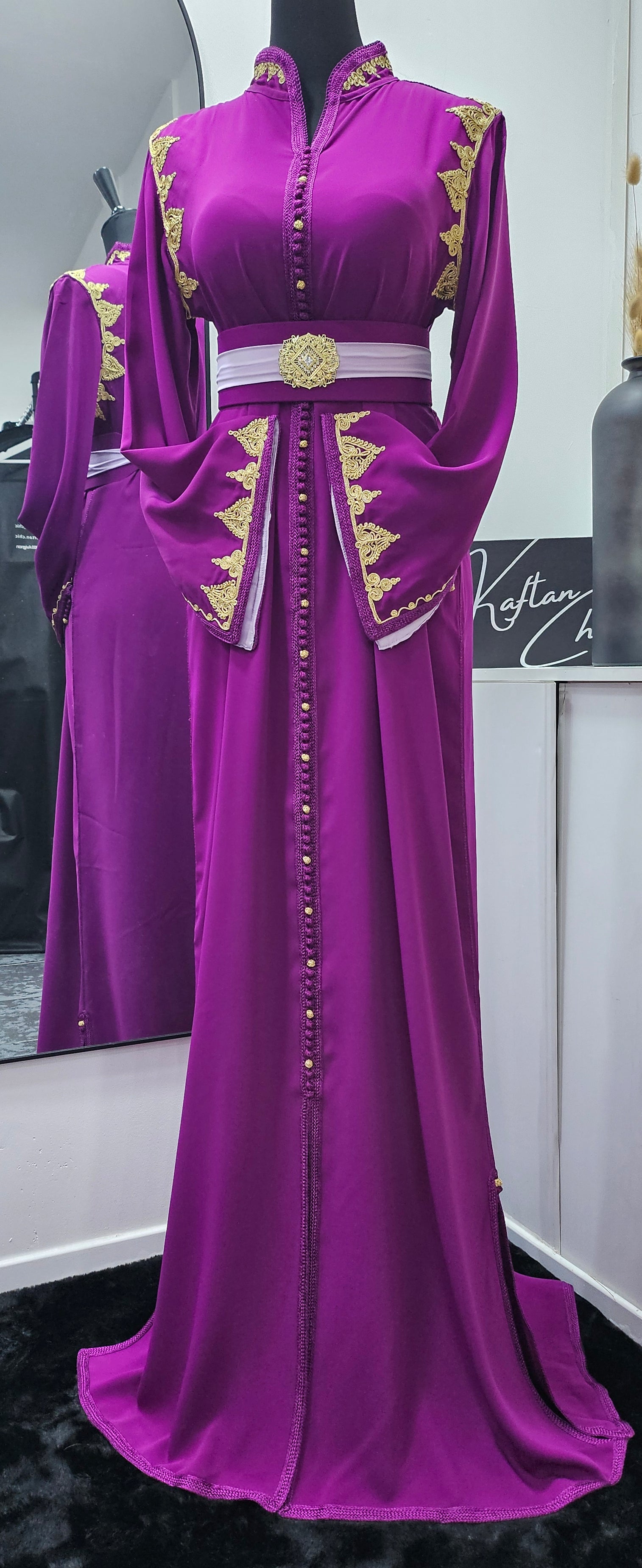 Collection Caftan Hiba / Violet parme